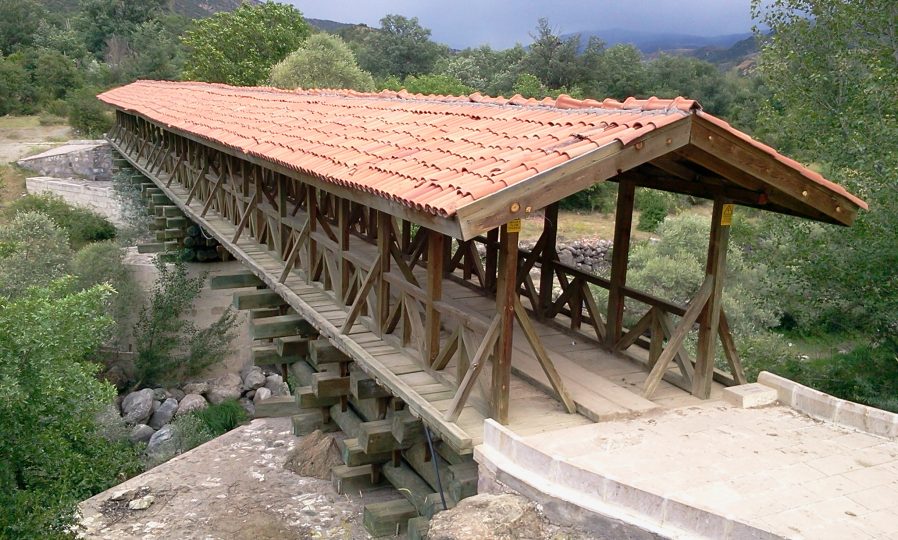 Bayramören Tarihi Ahşap Köprüsü 