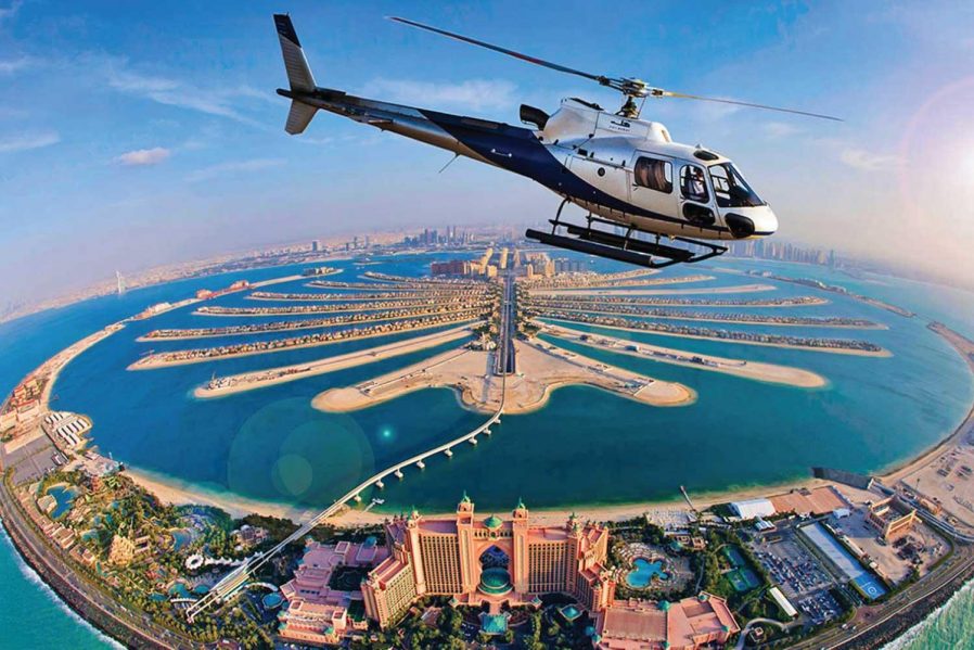 Helikopterle Dubai’yi Gökyüzünden Seyredin