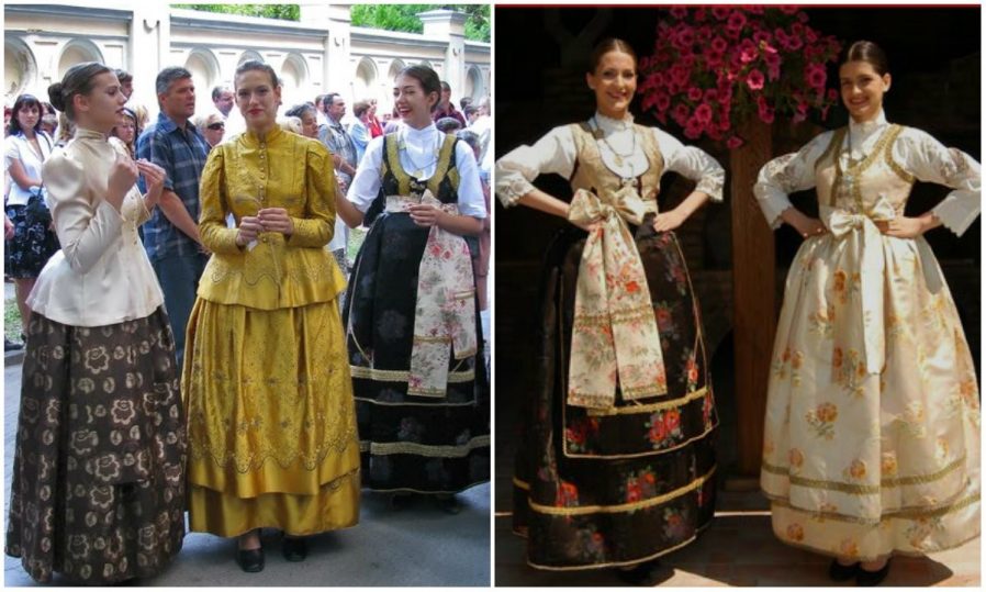 Nakışlı Geleneksel Macar Giysileri